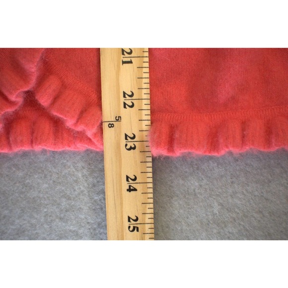 Womans Pure collection scalloped edges cashmere cardigan long sleeved Size 20 - Picture 6 of 6